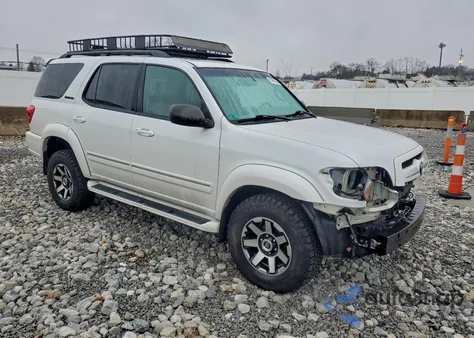 2007 Toyota Sequoia Limited z USA, uszkodzony, nr VIN 5TDBT48A37S283487